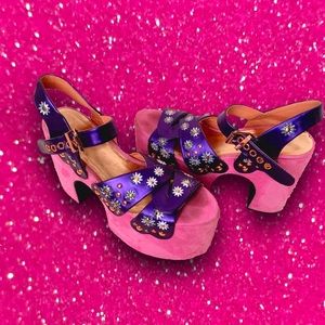 dolls kill flower power platforms